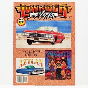 Lowrider Arte Magazine Fall 1992 Vintage Collector's Edition Aztlan Unread